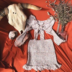 Desert Star Daisy Crop Top Set